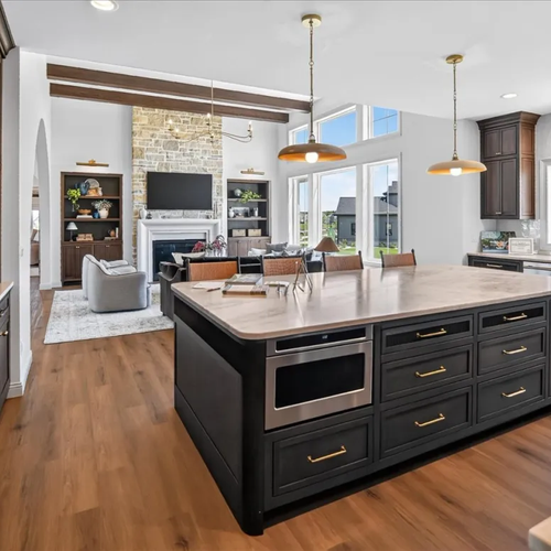 Beautiful home built by Coogan Builders in 2026 Spring Parade of Homes with LVP flooring