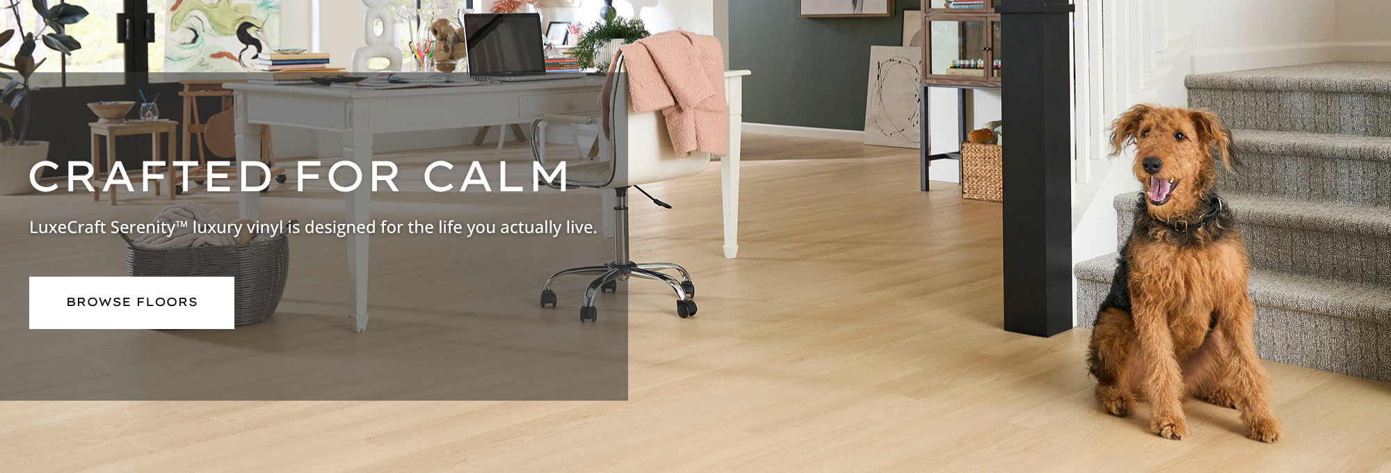 Browse LuxeCraft Serenity flooring products