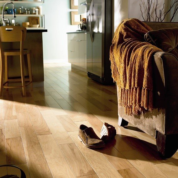 Hardwood from Bisbee's Flooring Center in McFarland, WI