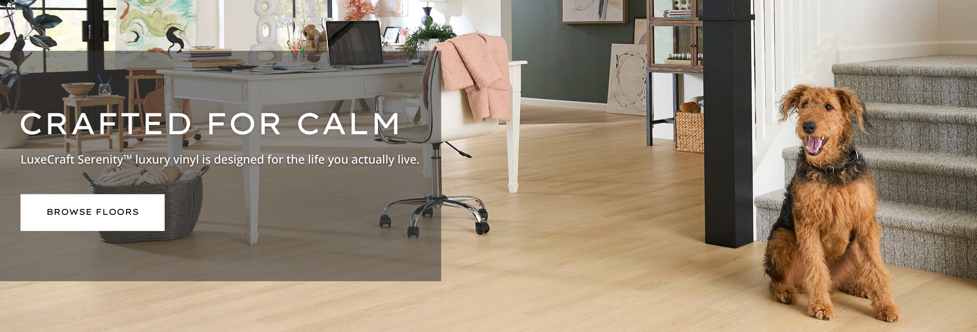 Browse LuxeCraft Serenity flooring products