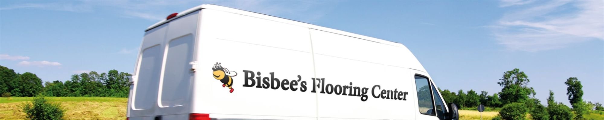 Bisbee's Flooring Center van for shop-at-home calls in Sun Prairie WI