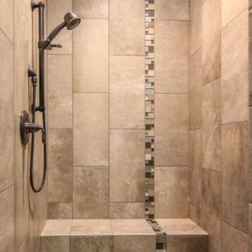 Custom tile shower in McFarland, WI from Bisbee's Flooring Center