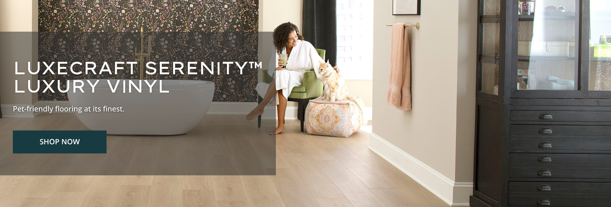 Browse LuxeCraft Serenity flooring products